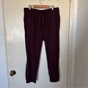 Lululemon Purple Lightweight Drawstring Joggers Size 8 (no Brand Tag)